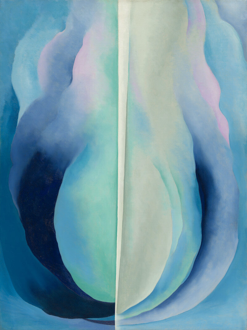 Abstraction Blue, 1927 by Georgia O'Keeffe